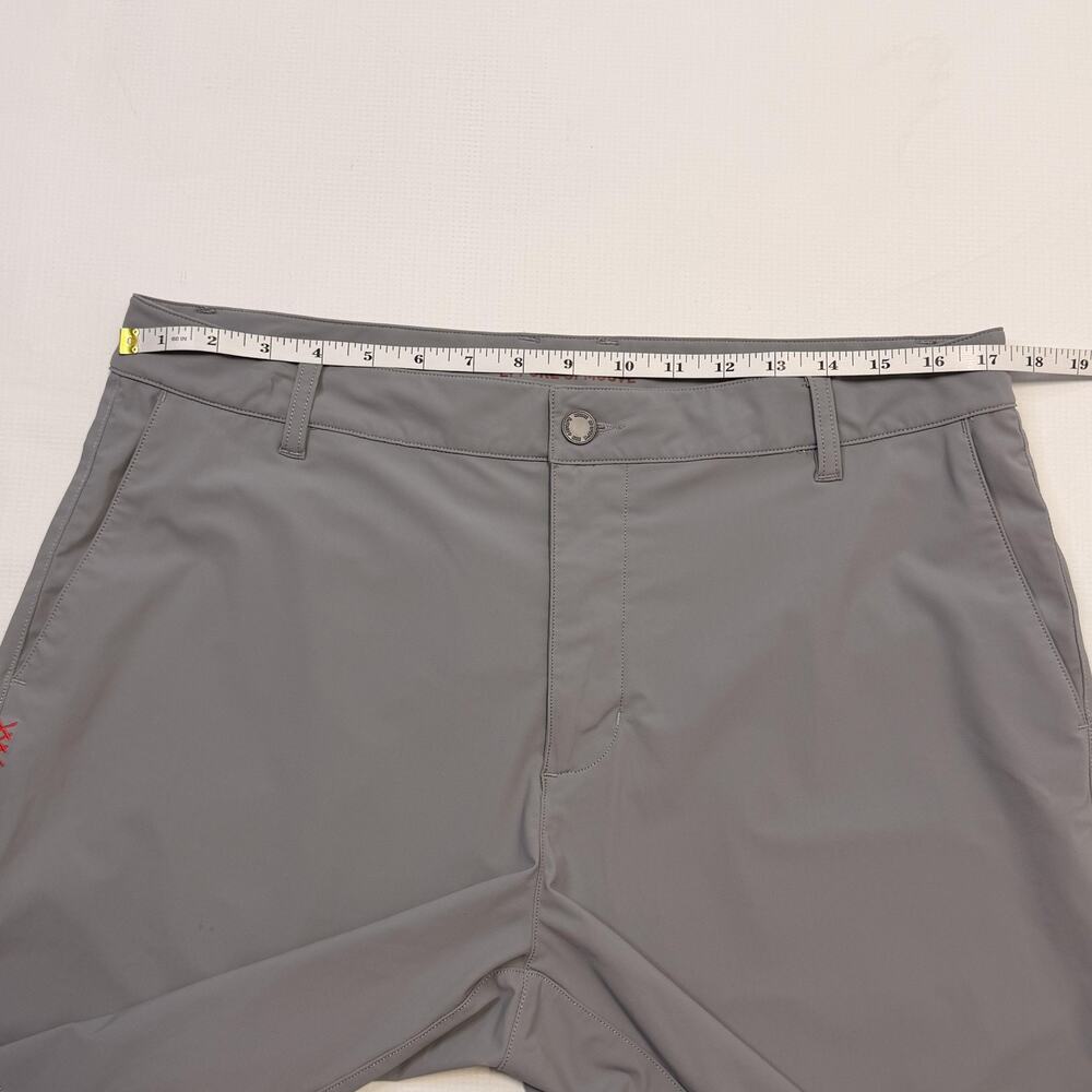 Rhone Shorts Mens 34 Gray 9 Inseam Golf Quick Dry Stretch Lightweight Athletic - Picture 7 of 14